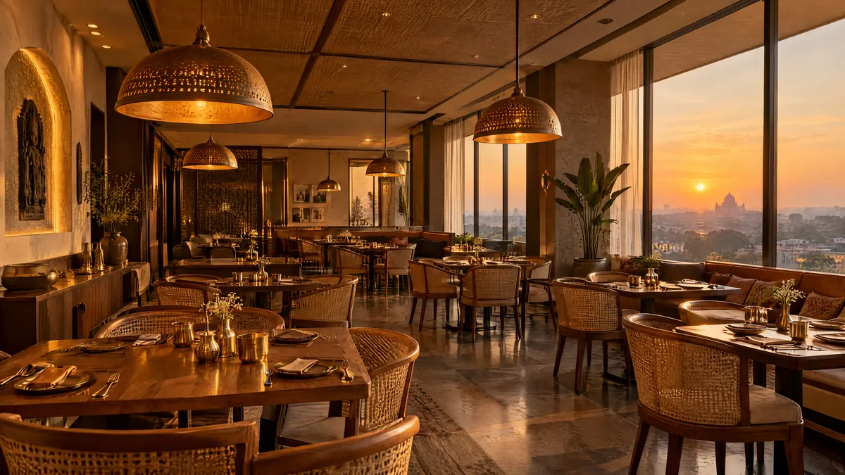 Illustrative restaurant